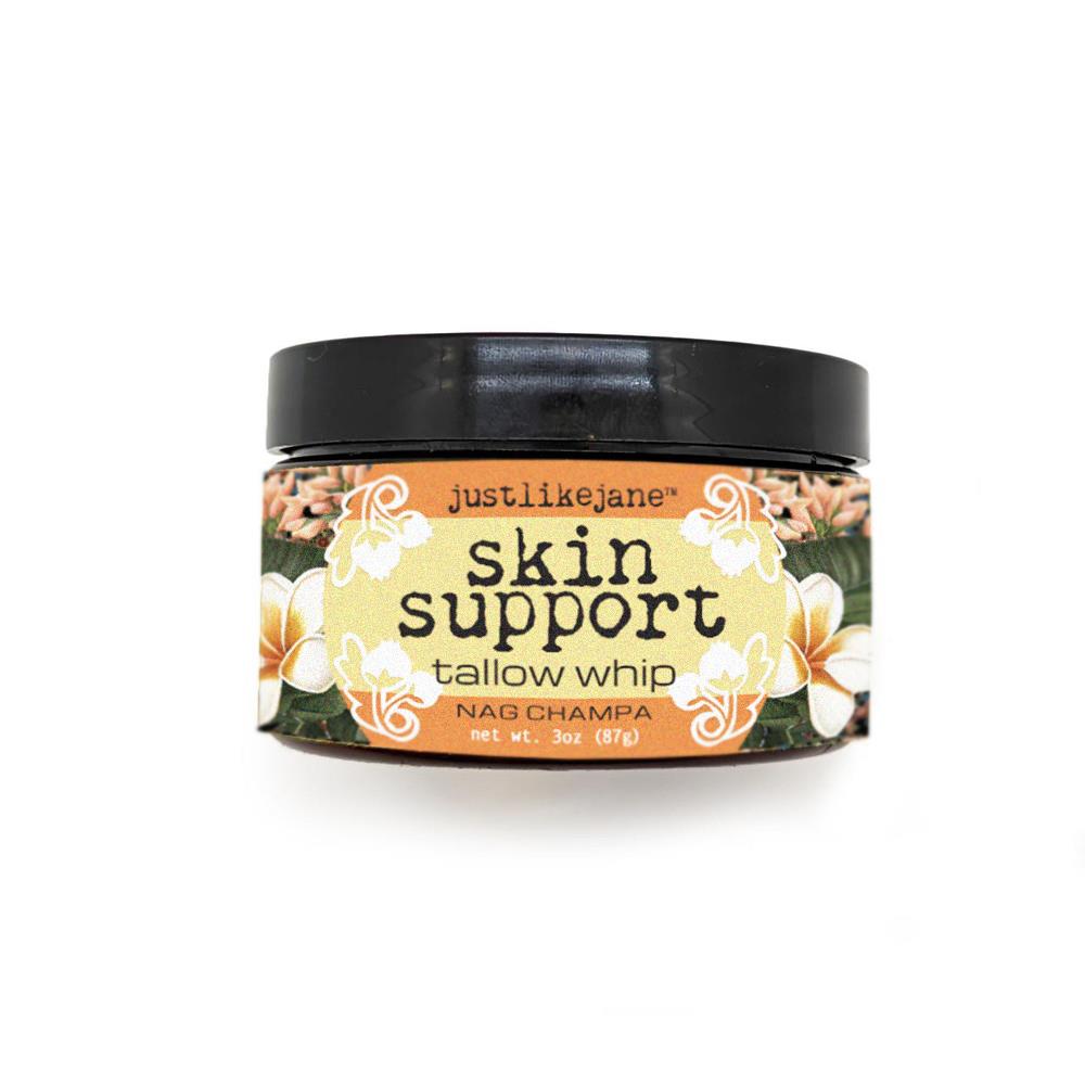 Skin Support Tallow Whip with Arrowroot | 3 oz | 4 Scents