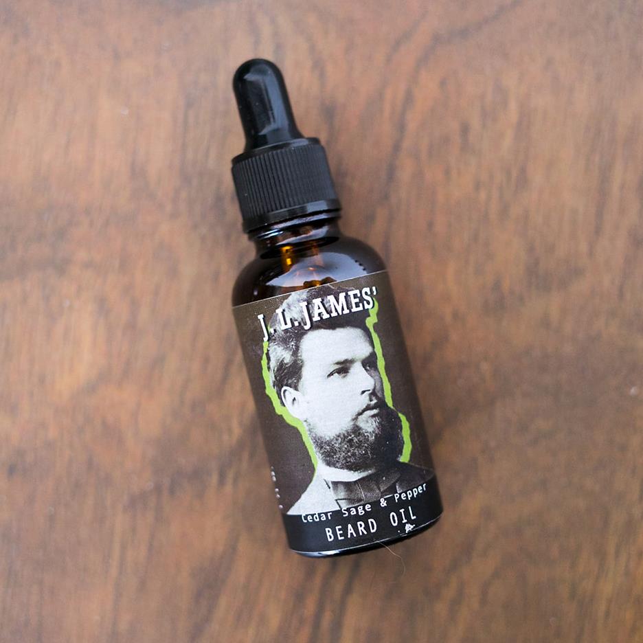 J.L. James' Beard Oil
