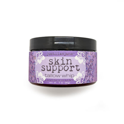 Skin Support Tallow Whip with Arrowroot | 3 oz | 4 Scents