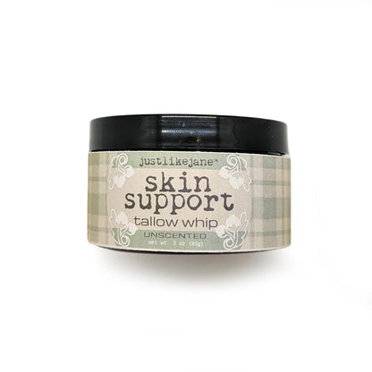 Skin Support Tallow Whip with Arrowroot | 3 oz | 4 Scents