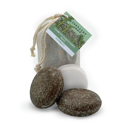Shampoo & Conditioner Bars | Set of 2 Shampoo + 1 Conditioner