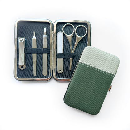 Manicure Set | 5-Piece Stainless Steel with case