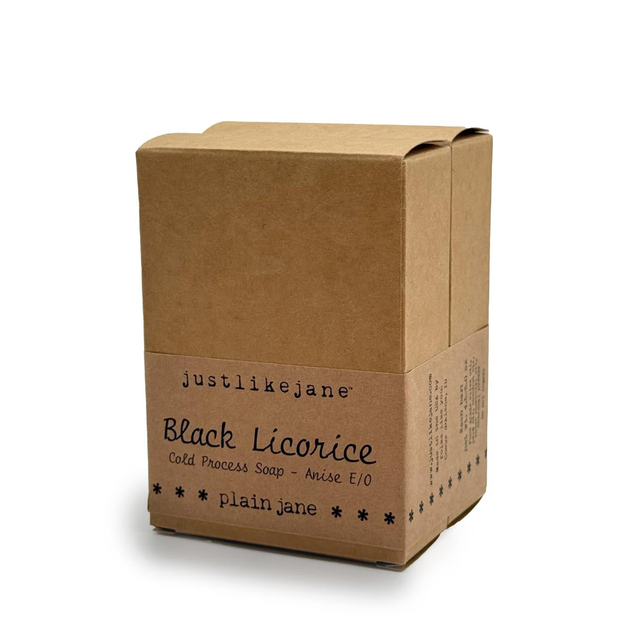 Black Licorice Handmade Soap