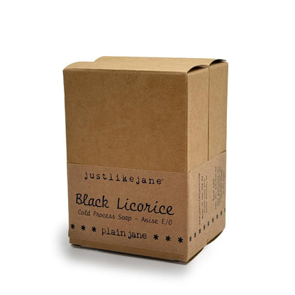 Black Licorice Handmade Soap