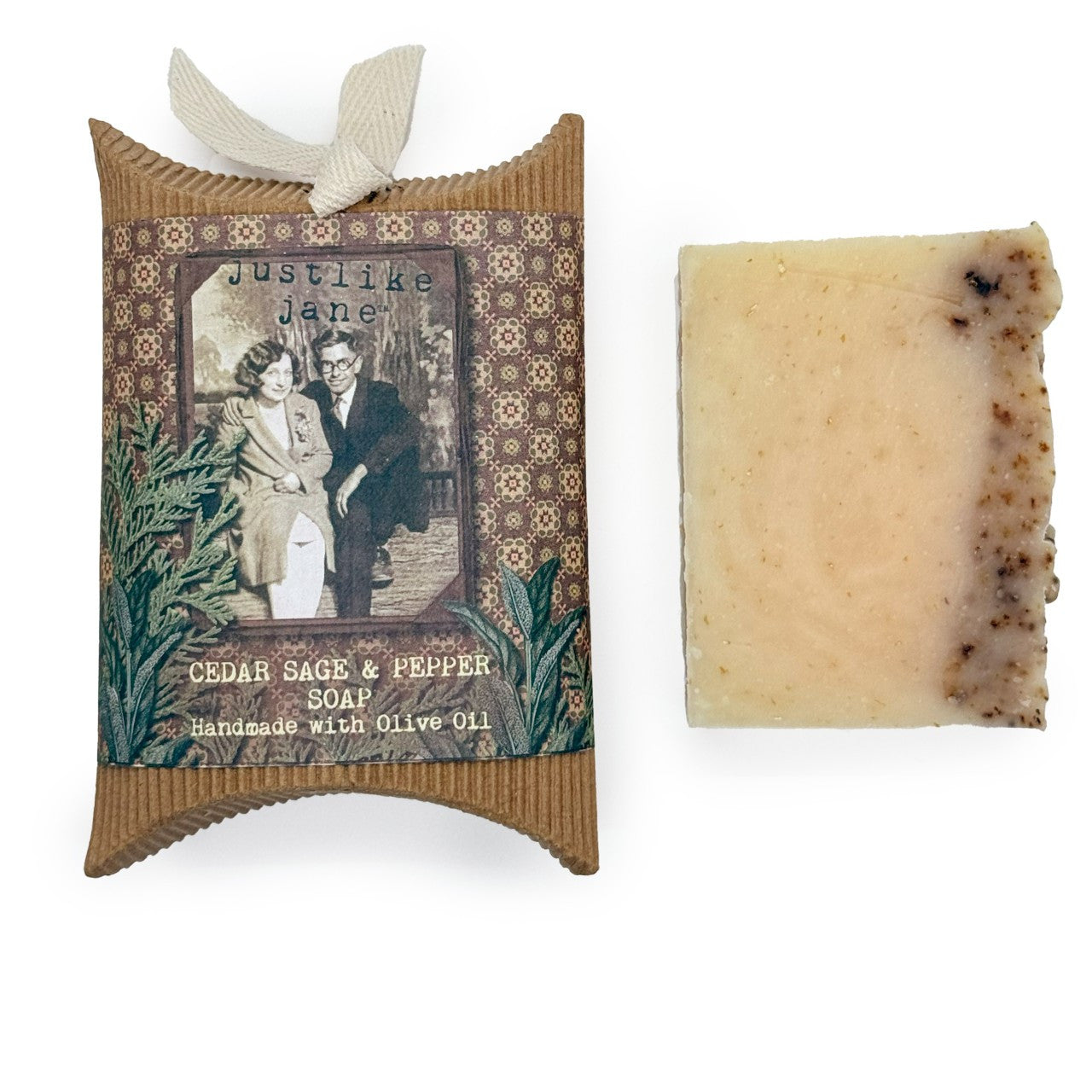 Cedar Sage & Pepper Handmade Soap