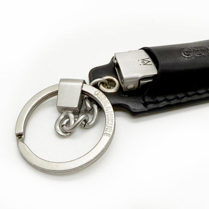 Germanikure Ultrathin Nail Clipper with Leather Keychain Case