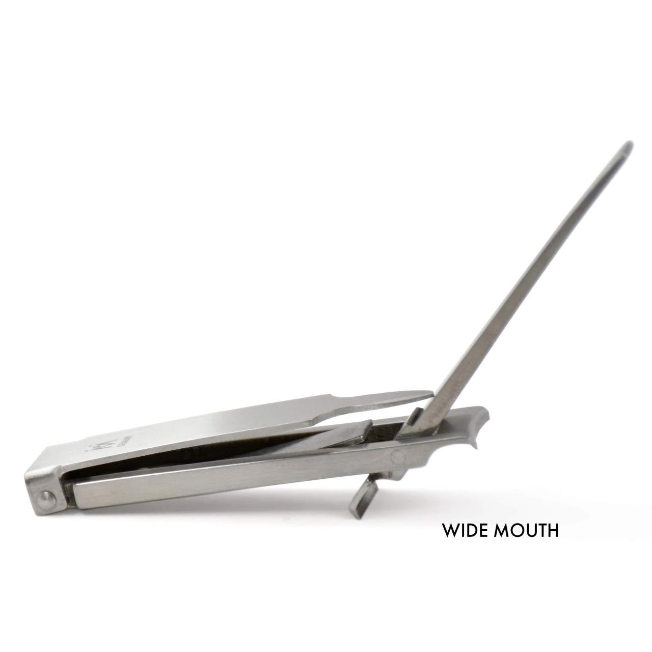 Germanikure Ultrathin Nail Clipper with Leather Keychain Case