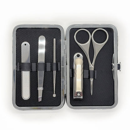 Manicure Set | 5-Piece Stainless Steel with case