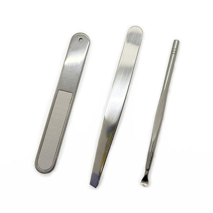 Manicure Set | 5-Piece Stainless Steel with case