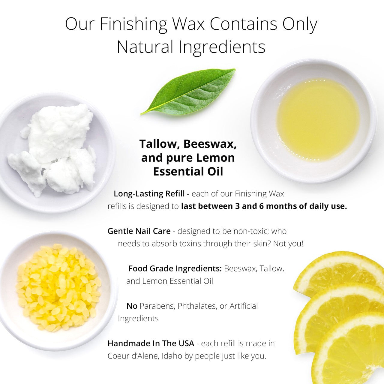 Natural Nails Finishing Wax