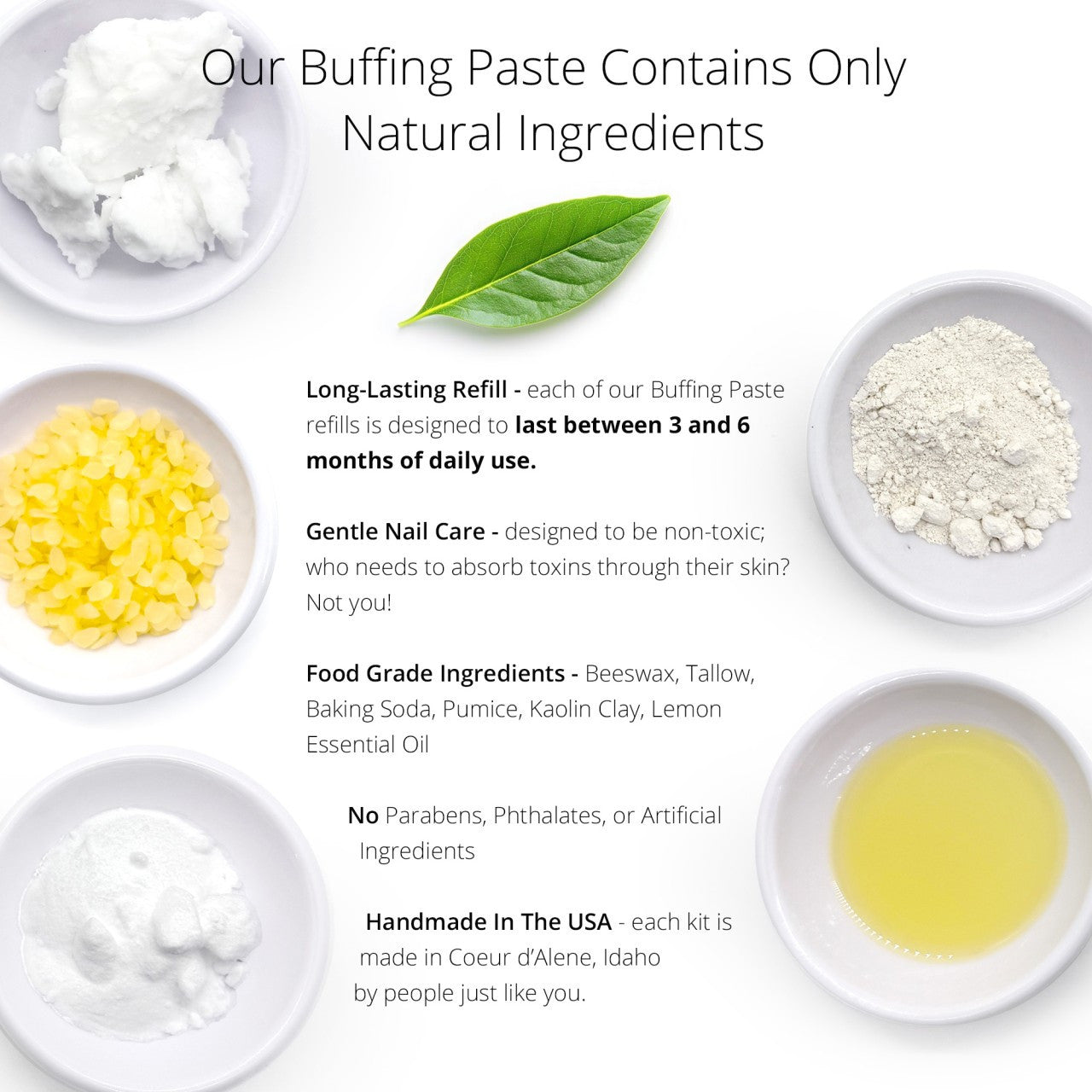 Natural Nails Gentle Buffing Paste