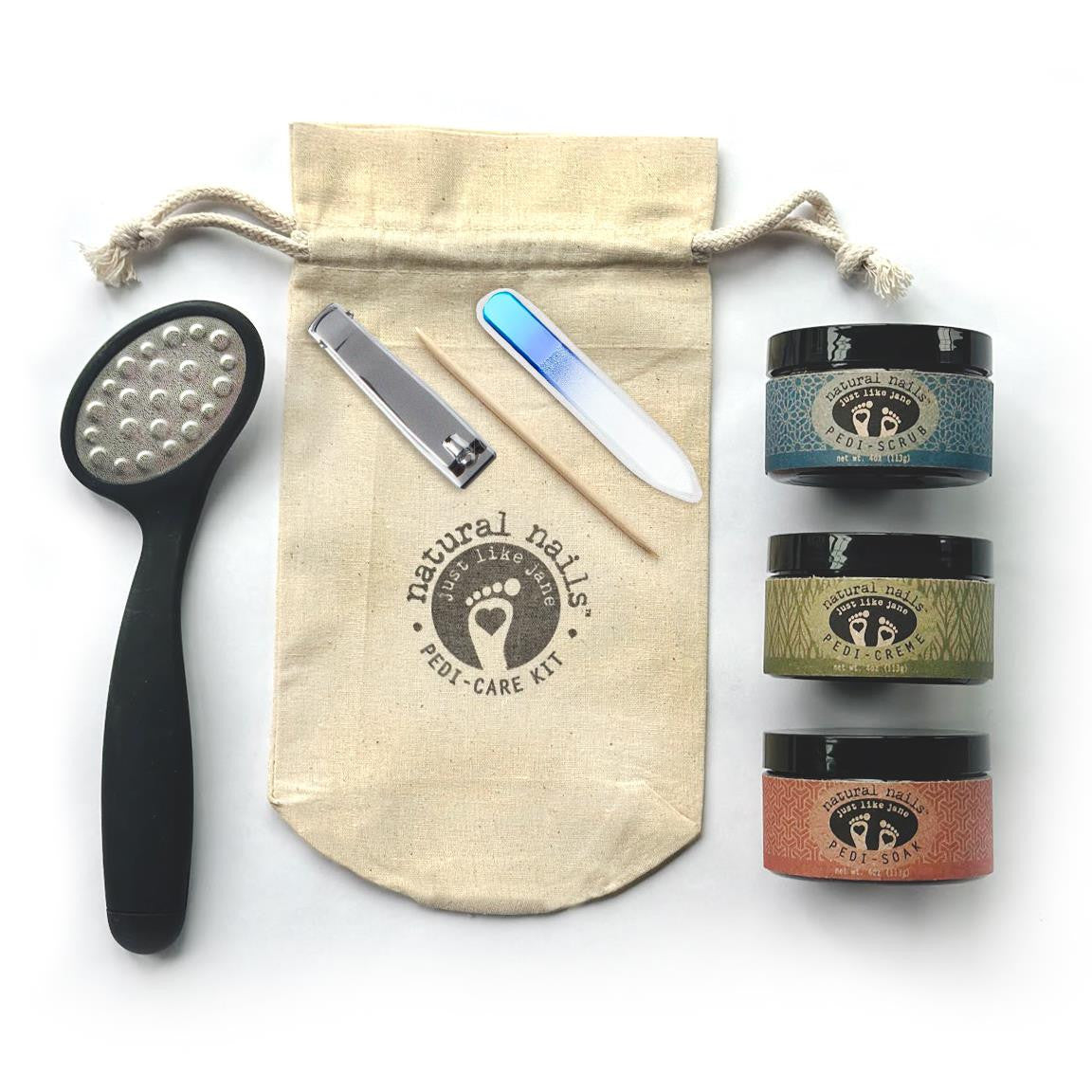 natural couture 新品美品10点SET　② Natural Nails Pedi-Care Kit – Just Like Jane™