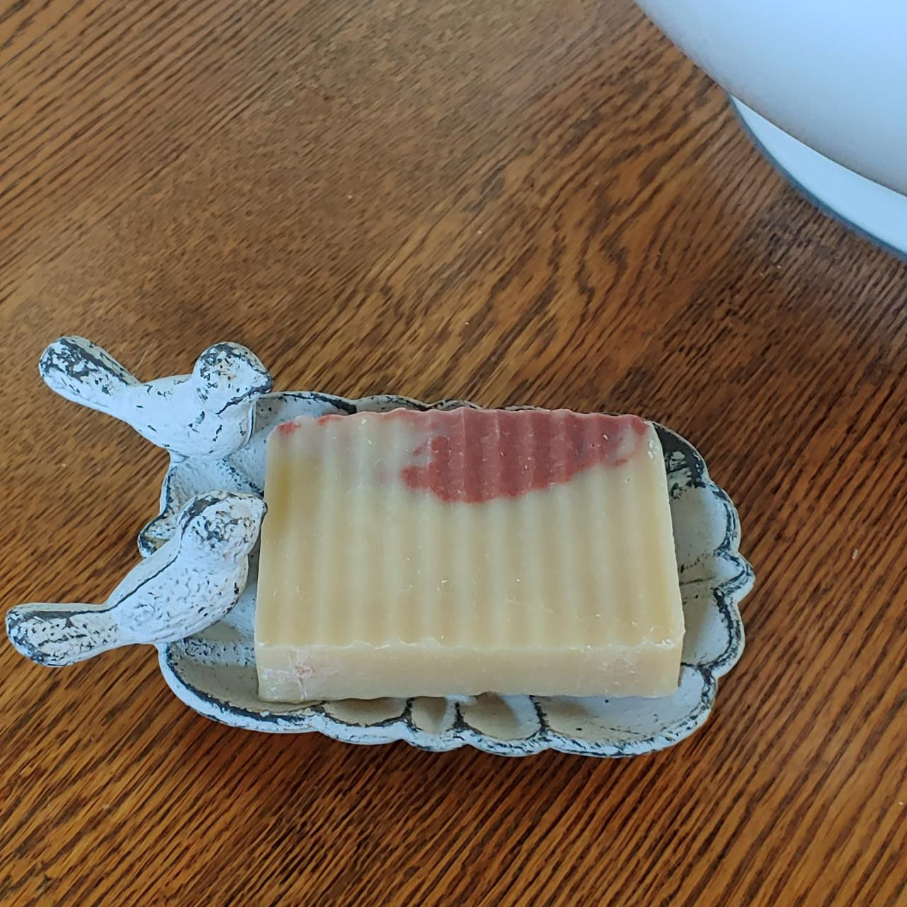 Soap Dish - White Wren Cast Iron