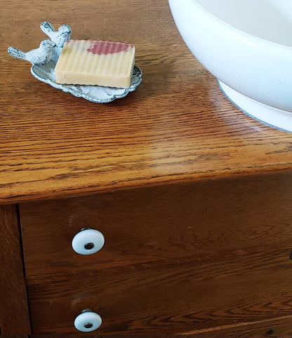 Soap Dish - White Wren Cast Iron